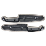 Gray Front Door Armrest Pair for 1995-2002 Chevrolet GMC C/K Trucks 15961795 15961796