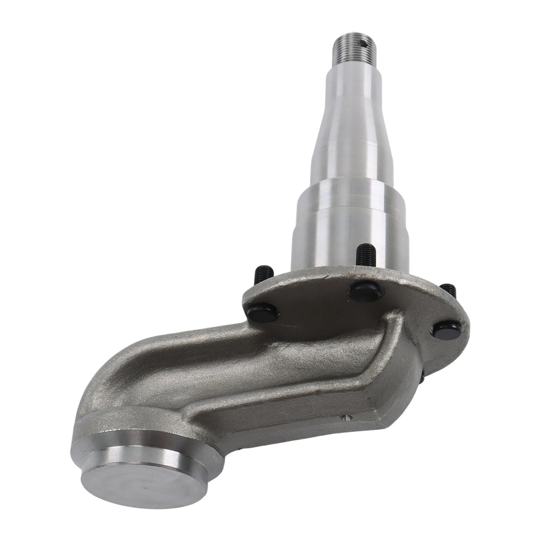 4 Inch Drop 42 Inch Weld-On Spindle Pair with Hubs for 7000 Lb Trailer Axle