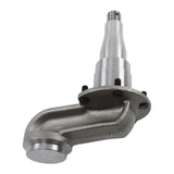 4 Inch Drop 42 Inch Weld-On Spindle Pair with Hubs for 7000 Lb Trailer Axle