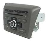 2012 Honda Civic OEM AM/FM Single-Disc CD Radio 39100-TR2-A213-M1 Face 2XC0 - product image