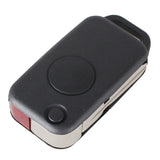 Flip Key Shell Set of 2 for 1992-1997 Mercedes-Benz 300SL 500SL SL320 SL500 S320 S420 S500 HU39