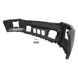 Black Steel Split Front Bumper without Sensor Holes for 2014-2015 GMC Sierra 1500 GM1002848