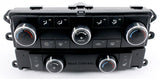 2008-10 Dodge Caravan Dual Zone Front Rear Climate Control Panel Part 55111804AF - product image