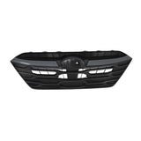 Black Front Upper Grille with Camera Hole for 2023-2024 Subaru Outback