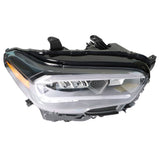 LED Headlight RH Passenger Side Black for 2020-2021 Toyota Tacoma 81110-04300