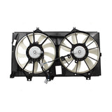 Fits 12-17 Toyota Camry 13-18 Avalon Hybrid Dual Cooling Fan Assembly 163630A150 6661-0026 - product image