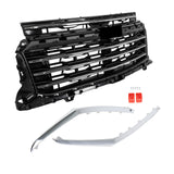 Front Upper Grille Black for 2024-2026 Chevrolet Traverse LT 84870686
