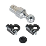 Gooseneck Hitch Ball and Safety Chain Kit for 2016-2020 Silverado Sierra 2500 3500 HD 60692