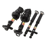 Front and Rear Shock and Strut Set of 4 for 2010-2016 Mercedes-Benz C-Class E-Class Coupe C204 C207