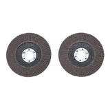 Flap Disc 10 Pack 4-1/2 x 7/8 Inch 80 Grit Type 29