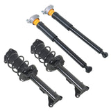 Front Struts and Rear Shocks Kit for 2010-2014 Mercedes-Benz E350 Coupe Convertible RWD