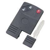 Three-Button Smart Card Key Shell for 2007-2009 Mazda CX-7 CX-9