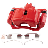 Front Red Performance Brake Caliper Pair for 2012-2015 Honda Civic