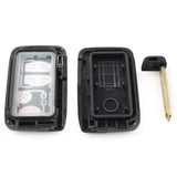 Four-Button Smart Key Shell Set of 2 for 2007-2010 Toyota Camry 2007-2011 Avalon HYQ14AAB