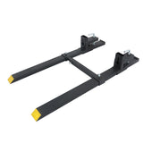 4000 lb 60 in Clamp-On Pallet Forks for Skid Steer Loader Bucket TR70588