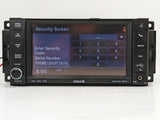 11-13 Dodge Avenger CD Player Navigation Radio w/ Display Screen RHR OEM P05091656AE - product image