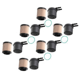 Diesel Fuel Filters for 2011-2015 Ford F-250 F-350 F-450 Super Duty 6.7L, 6 Pack BC3Z-9N184-B