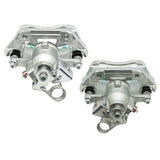 Rear Brake Caliper Pair with Brackets for 2011-2014 Ford Edge 2011-2015 Lincoln MKX 18B5298 18B5299