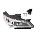 Right Passenger Side Halogen Headlight for 2015-2017 Hyundai Sonata HY2503183