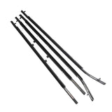 Door Belt Weatherstrip Molding Set of 4 for 2011-2017 Honda Odyssey
