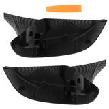 Carbon Fiber Look Mirror Covers for 2014-2021 Infiniti Q50 Q60 and Q70, Pair 96373-4GA0H
