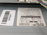 2004-2007 TOYOTA HIGHLANDER FRONT NAVIGATION RADIO WOOD AC CLIMATE SWITCH OEM 86120-48480 - product image