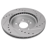 Front and Rear Ceramic Brake Pad and Drilled Rotor Kit for 1998-2005 Mercedes-Benz ML320, ML350 and ML430