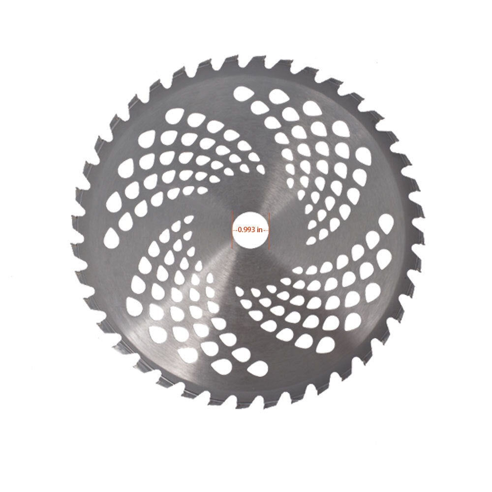 10 Inch 40 Tooth Carbide Tip Brush Cutter Blade 2 Pack
