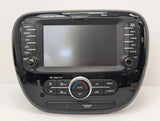 14-16 Kia Soul Navigation Display Screen Radio AC Air Climate Control Bezel 96560-B2410CA OEM - product image
