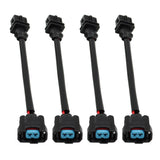 4pcs Fuel Injector Conversion Jumper Harness OBD1 to OBD2 for Adapter Clip Plug EV1 – product image 6
