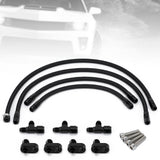 4AN Steam Vent Hose Kit Coolant Crossover for GM LS1 LS2 LS6 LM7 LSX OFK14-BK