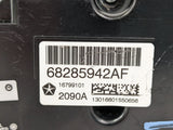 2019-2022 Jeep Cherokee AC Heater Air Climate Temperature Control 68285942AF OEM - product image