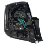 Tail Light For 2010-2012 Sentra Black Bezel Right 26550ZT50B NI2801188 4222-0135R - product image