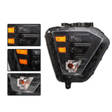 Right LED Headlight for 2024-2025 Hyundai Kona Halogen Signal