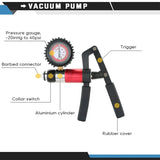 Hand Held Vacuum and Pressure Pump Tester and Brake Bleeder Kit, 21 Pieces