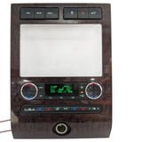 2007-2014 Ford Expedition Audio Radio AC Air Climate Control Bezel Woodgrain OEM AL14-18C612-BB - product image