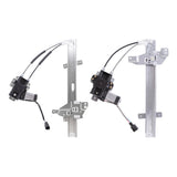 Front & Rear Driver Side Power Window Regulators with Motor for 97-03 Grand Prix 1552-6285LC2 - product image