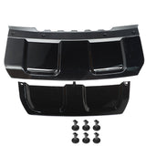Front and Rear Bumper Skid Plate Trim Cover Set for 2014-2017 Range Rover Sport