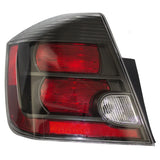 Tail Light For 2010-2012 Sentra Black Bezel Left 26555ZT50B NI2800188 4222-0135L - product image