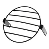 7" Motorcycle Retro Vintage Headlight Metal Mesh Grill Protector Guard Cover – product image 5