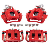 Front & Rear Performance Brake Caliper Set of 4 for Ford Taurus, Explorer, Flex & Lincoln MKT