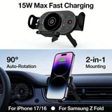 15W Fast Wireless Car Charger Mount Phone Holder For Samsung Galaxy Z Fold 7/6/5 – product image