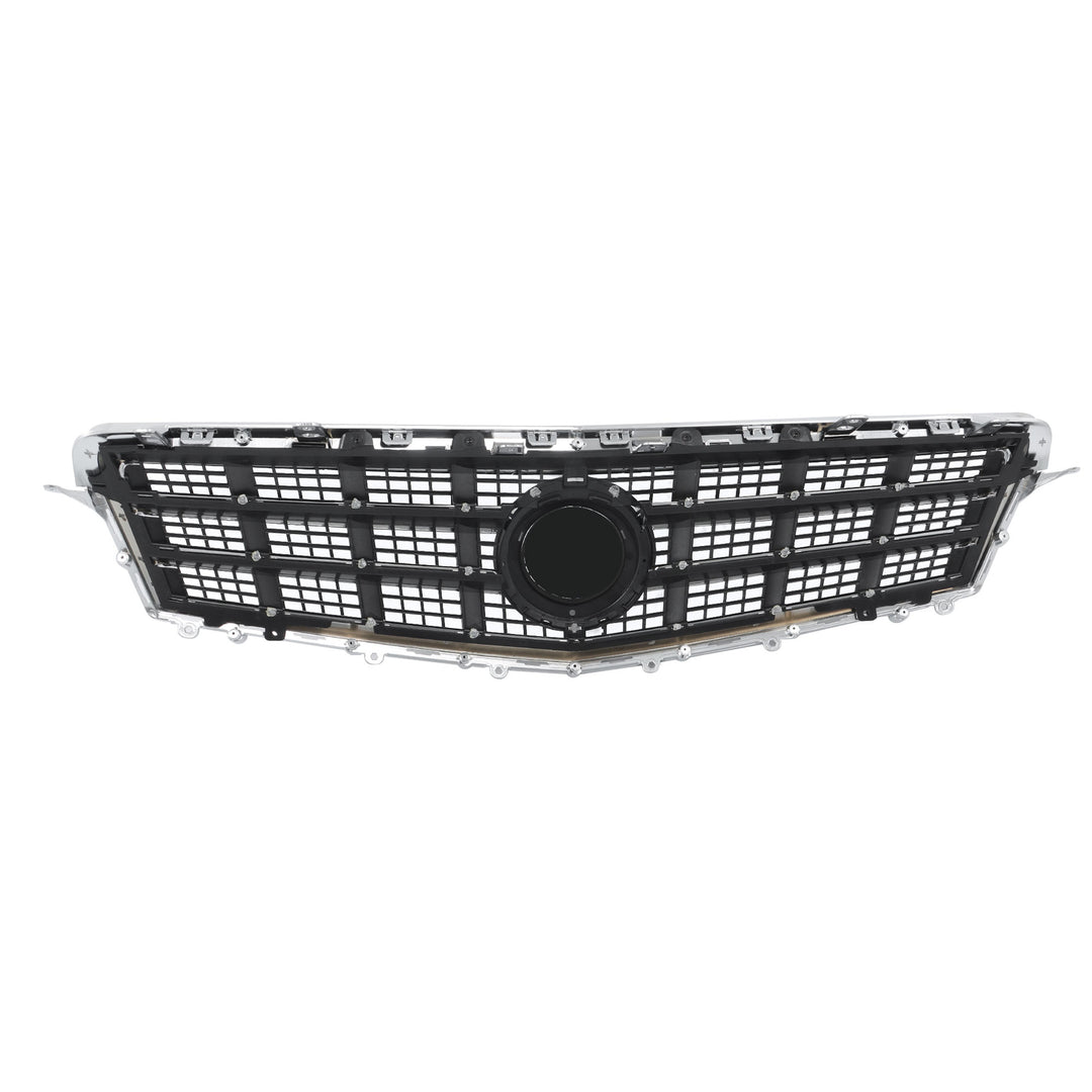 Matte Black Front Upper and Lower Grille Set for 2013-2014 Cadillac ATS 20912420