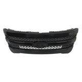 Gloss Black Silver Mesh Front Grille for 2011-2015 Ford Explorer DB5Z-8200-BA