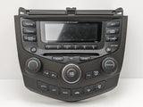 03-07 Honda Accord AM/FM radio cd player dual climate control #39050SDAA502 7BK0 OEM - product image