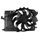 Driver Side Radiator Cooling Fan Assembly for 2015-2018 Ford Focus