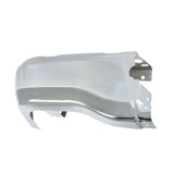 Rear Chrome Bumper Face Bar without Sensor Holes for 2019-2023 Ford Ranger
