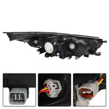 Left and Right Halogen Headlight Set for 2017-2019 Toyota Highlander 811500E330 811100E330