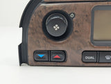 03-08 Jaguar S-Type S Front Wood Trim AC Air Climate Control Heater Switch OEM 2R8H18C612BN - product image