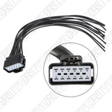 Car Heated Cooled Seat Module Connector For Ford Lincoln 3U2Z-14S411-ZMB WPT928 – product image 3
